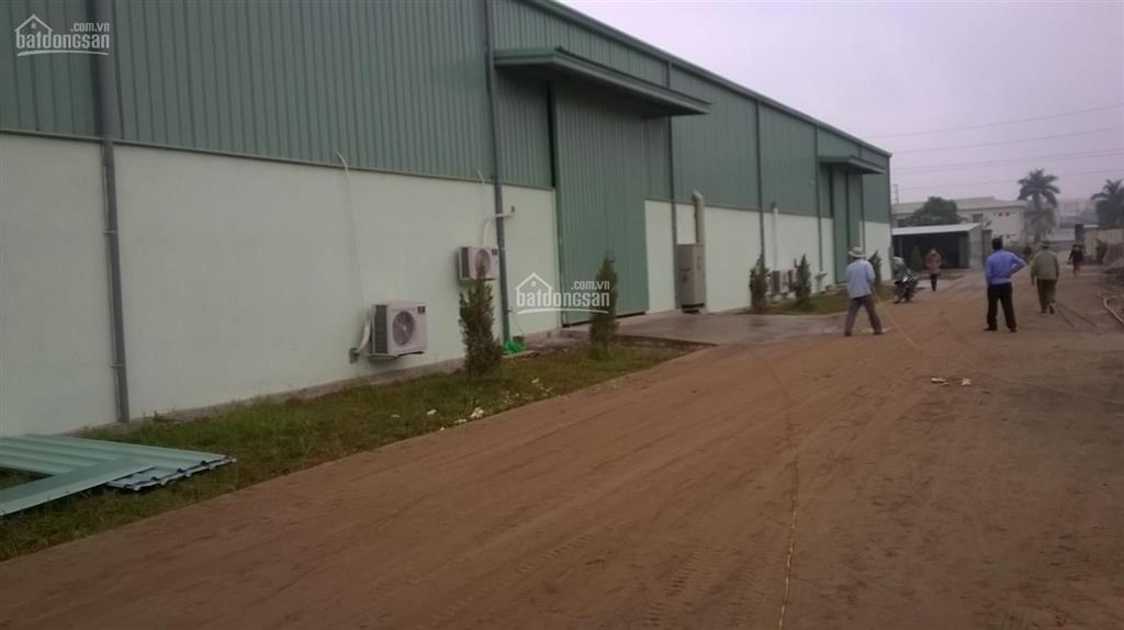 Cho thuê 8.000m² (có thể chia nhỏ) kho xưởng lô 2a cụm cn trí quả hà mãn  thuận thành  bắc ninh