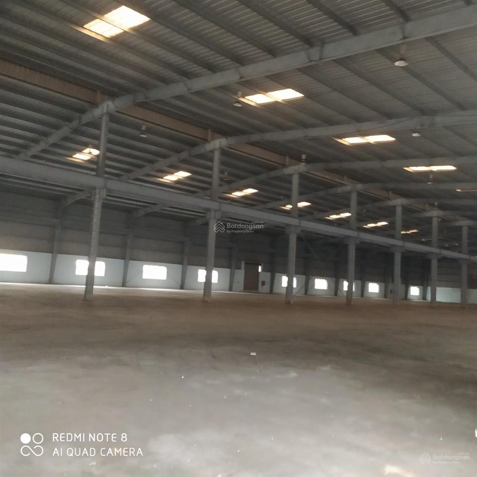 Cho thuê kho xưởng tại kcn duyên thái  thường tín  hà nội, dt 7500 m2 có thể chia nhỏ từ 800m2