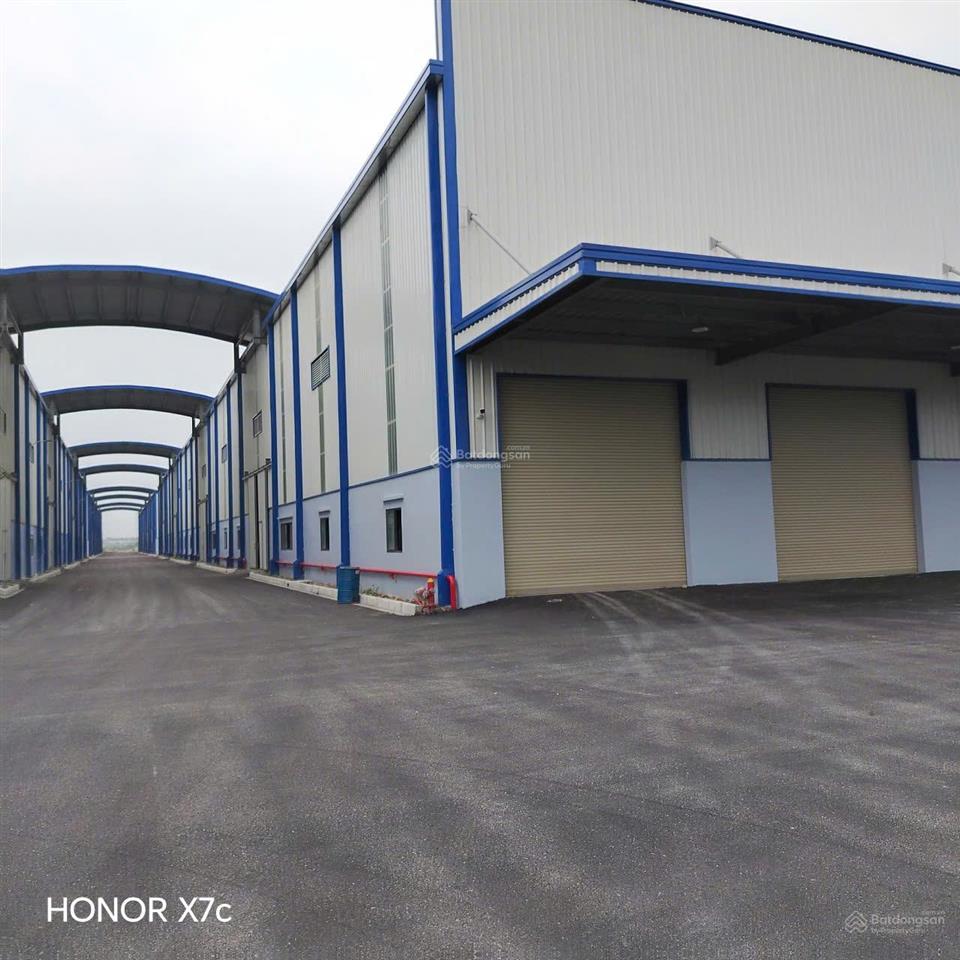 Cty dcn cho thuê kho xưởng lô b kcn mỹ thuận, mỹ lộc nam đinh, dt 13.000m2 có chia nhỏ từ 1.000m2