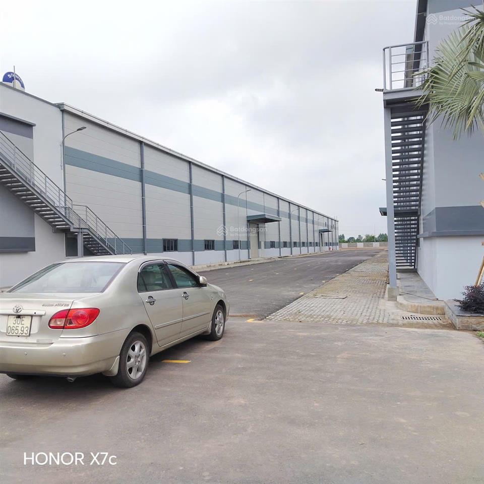 Cho thuê 9.000m² kho xưởng kcn yên mỹ, hưng yên của công ty cp hưng tiến (chia nhỏ)