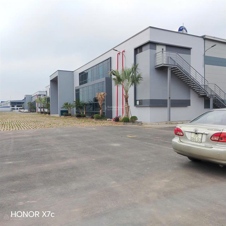 Cho thuê 9.000m² kho xưởng kcn yên mỹ, hưng yên của công ty cp hưng tiến (chia nhỏ)