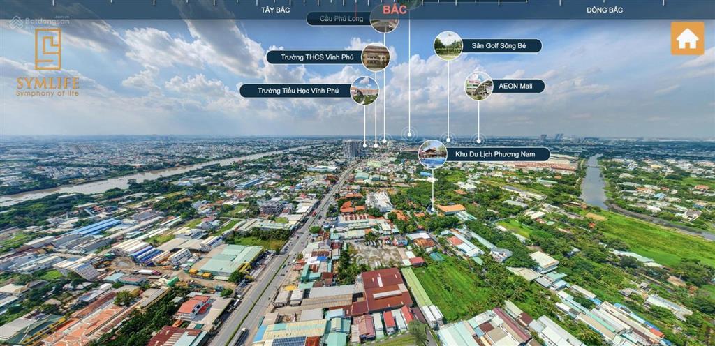 Bán ch symlife 2pn bình hoà saigon 3,1 tỷ, 70m2 nhanh gọn thủ tục