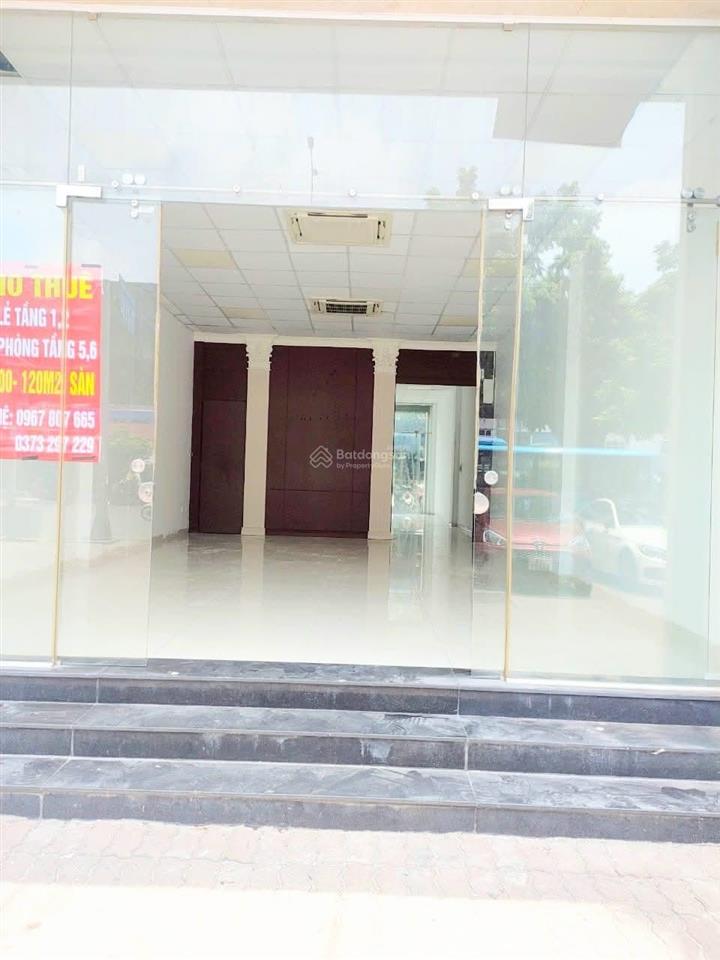 Cho thuê mặt bằng kinh doanh tầng 01 ngay số 9d nguyễn xiển dt 100m2/sàn.
