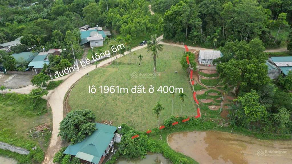 Cần bán lô đất nghỉ dưỡng 1961m2 view cánh đồng