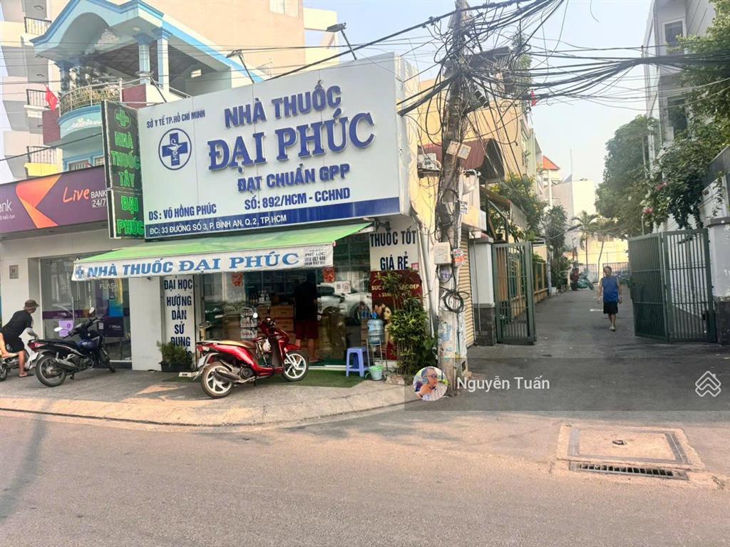 Bán nhà cũ góc 2 mặt tiền trần não, vị trí đắc địa tại an khánh