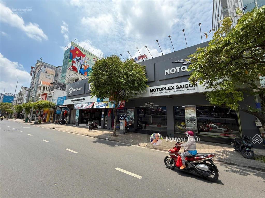 Bán đất mặt tiền cộng hòa  tân bình 1.028m² xây 12 tầng, đang cho thuê 300 triệu /tháng