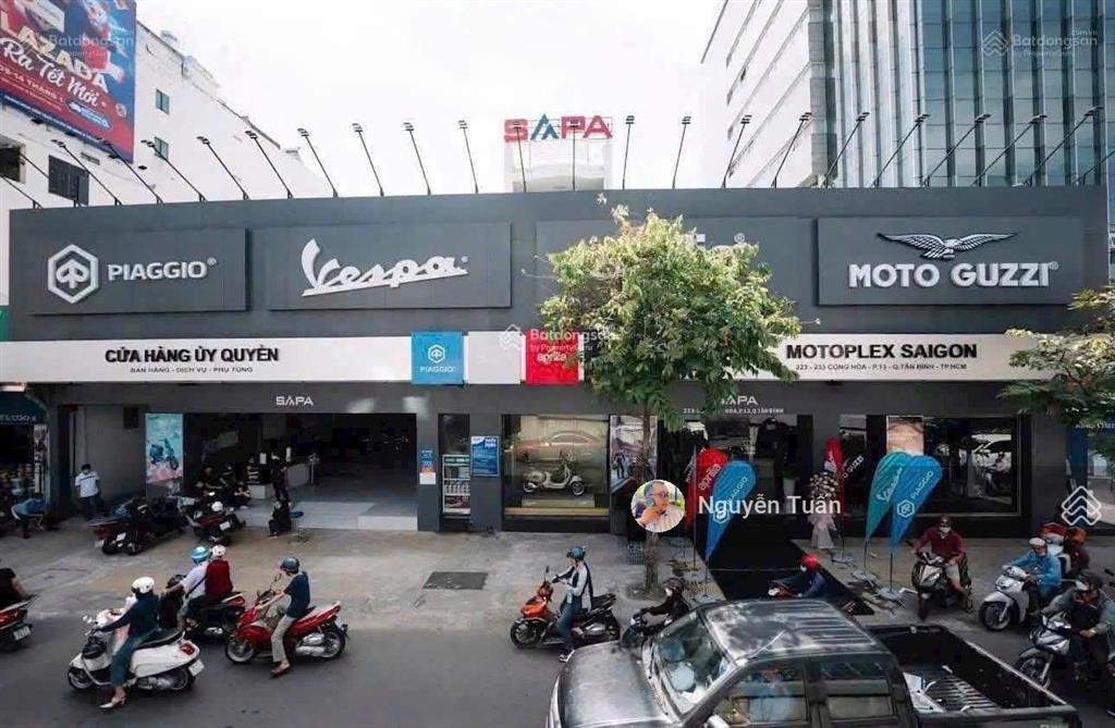 Bán đất mặt tiền cộng hòa  tân bình 1.028m² xây 12 tầng, đang cho thuê 300 triệu /tháng