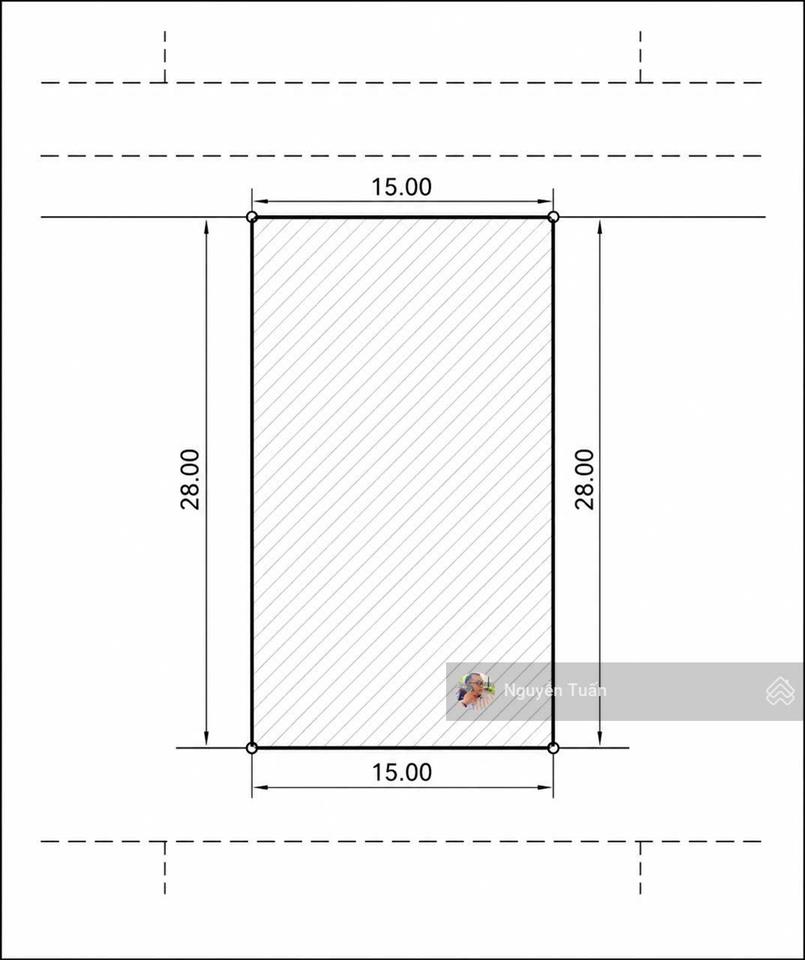 Bán đất mặt tiền an khánh, thủ đức 15x28m, xây building văn phòng 7 tầng