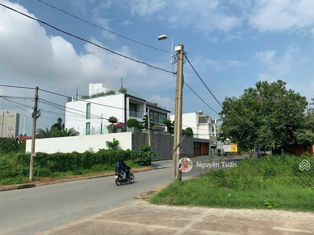 Bán đất góc 2 mặt tiền đẹp lê hữu kiều, thạnh mỹ lợi, tp. thủ đức