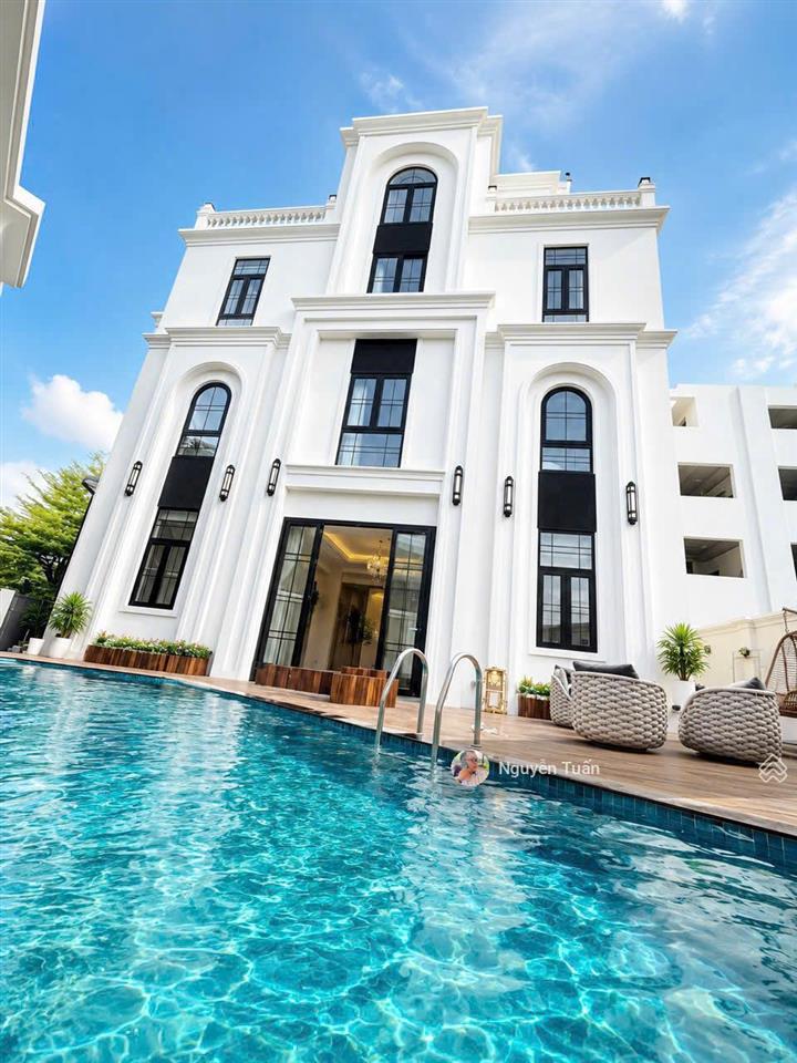 Giảm ngay 7 tỷ  villa biệt thự hồ bơi thạnh mỹ lợi, tp. thủ đức
