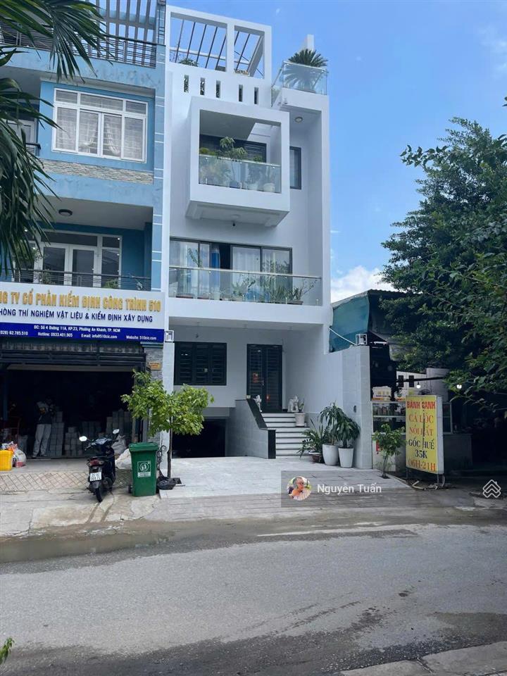 Nhà mặt tiền đường 11a an phú  an khánh | hầm + 4 lầu | dòng tiền 50 triệu/tháng