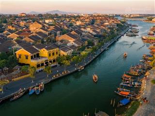 Đất view sông cực hiếm  đường lương như bích  vài bước đến chợ hội an