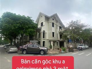 BÁN CĂN GÓC KHU A GELEXIMCO. DT 142M CẠNH SMATR CITY. KINH DOANH ĐỈNH. LH 0975623555