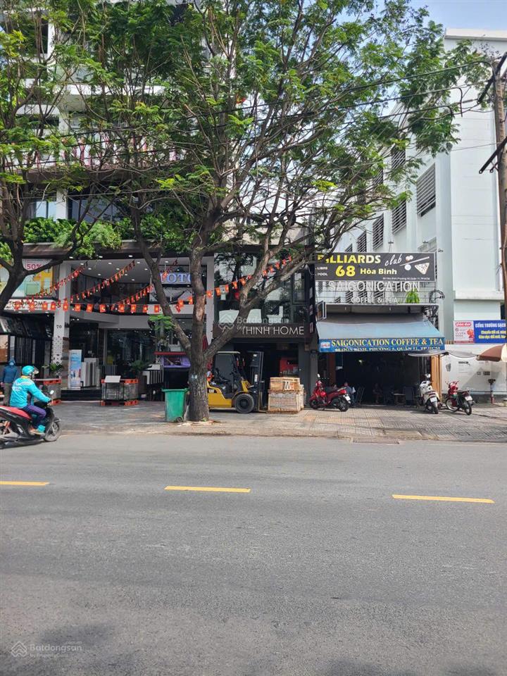 Mặt tiền hoà bình  đối diện đầm sen quận 11  3.7x19m cn 70m2  giá 13.5 tỷ