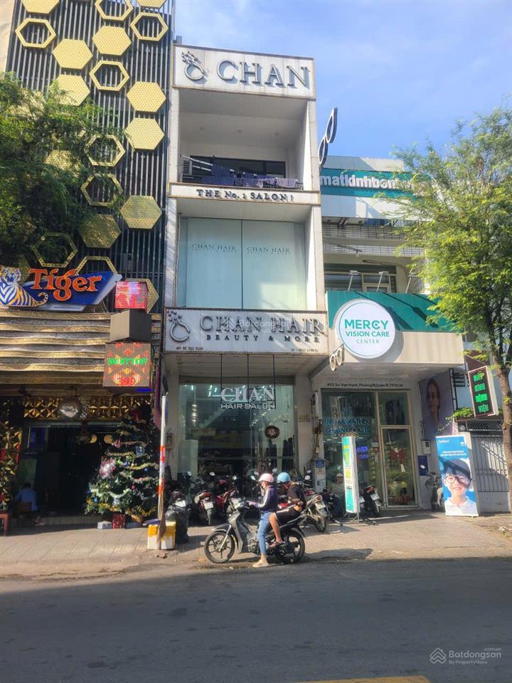 Bán nhà mặt tiền 161 hồ bá kiện, nhà 1 đời chủ dt 5 x 15m, kc 3 tầng, chỉ 24tỷ tl