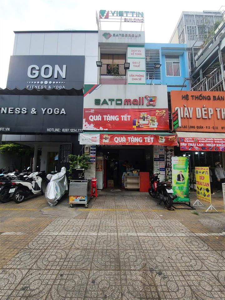 Bán nhà góc 2 mặt tiền lạc long quân p.5 ngay gần ngã tư âu cơ kc 4 tầng giá tốt chỉ 15 tỷ