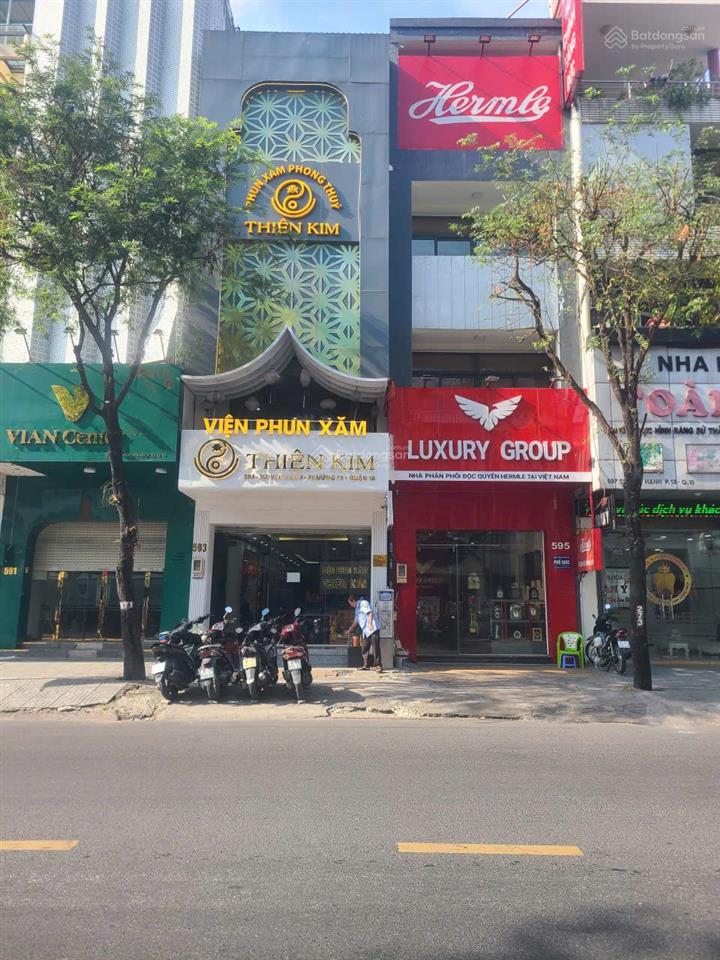 Bán nhà góc 2 mặt tiền lạc long quân p.5 ngay gần ngã tư âu cơ kc 4 tầng giá tốt chỉ 15 tỷ
