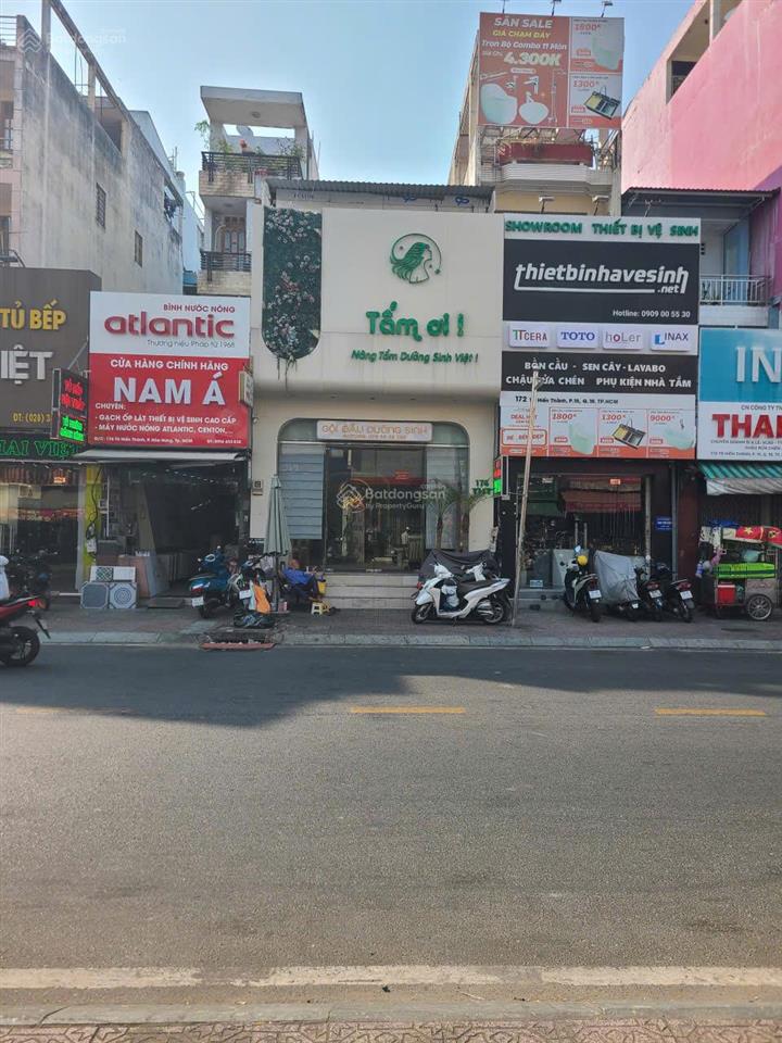 Dưới 380tr/m2 mặt tiền tô hiến thành q.10.dt 5 x 22m cn 116m2.kế bên siêu thị big c.