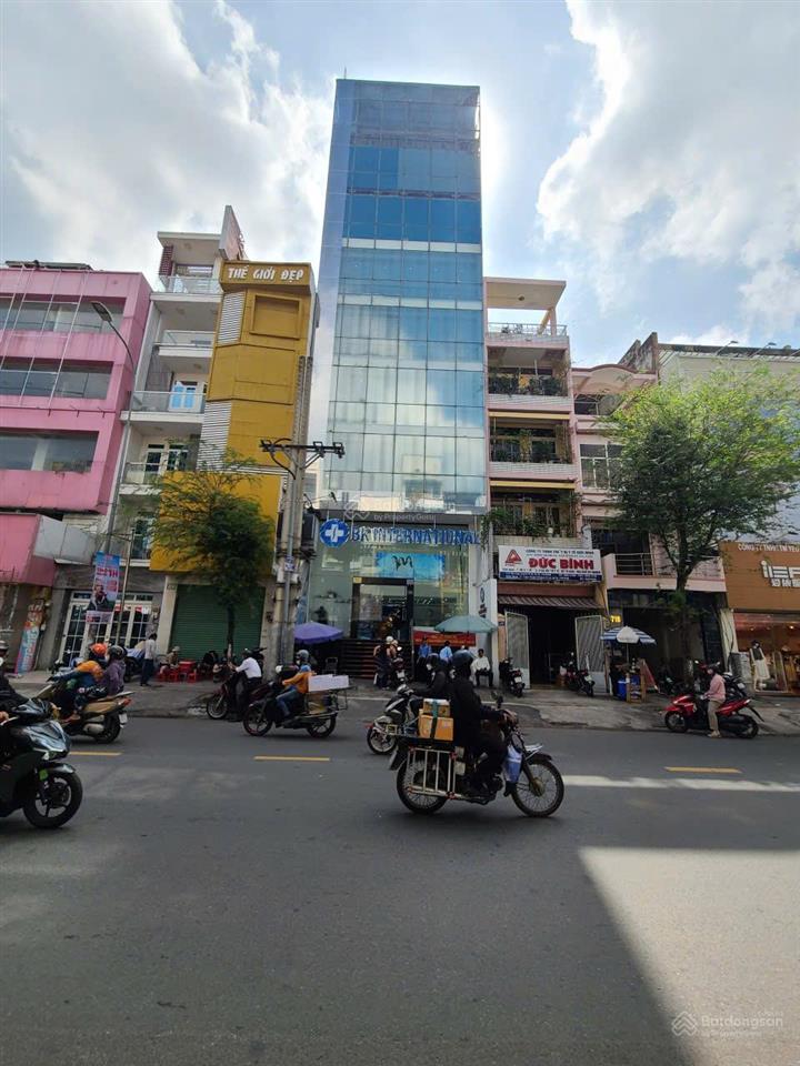 Tòa nhà mặt tiền 7 tầng giá tốt nhất quận 10. hđt 100tr/th. mới ký 10 năm chỉ 48,5 tỷ
