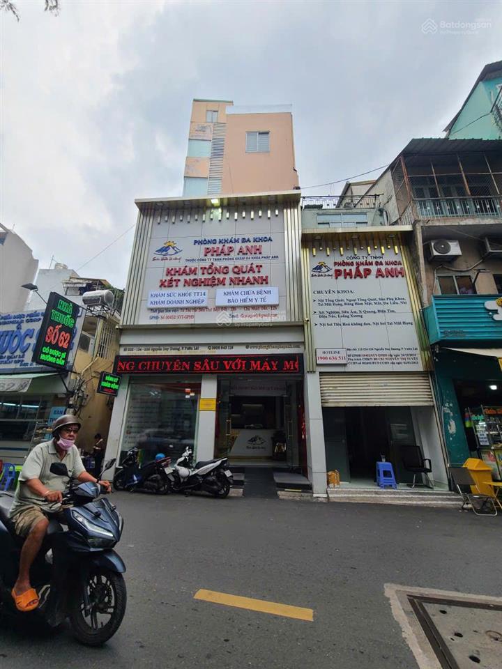 Building mặt tiền nguyễn duy dương ngay bệnh viện hòa hảo kc 6 lầu chỉ 48 tỷ