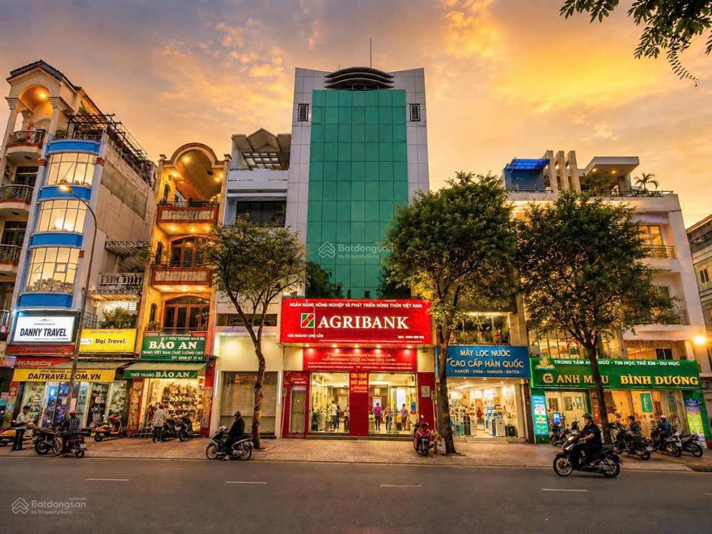 Bán tòa building mặt tiền hồng bàng kc 6 tầng thang máy vị trí đẹp ngay nguyễn thị nhỏ