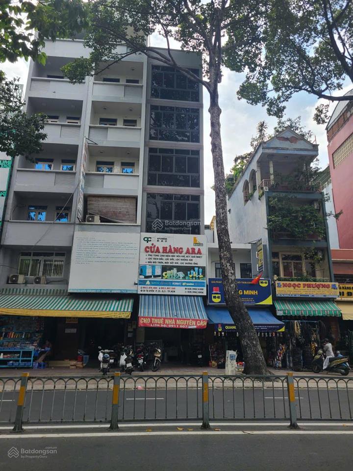 Bán nhà mới đẹp mặt tiền tạ uyên q.5. dt 4x17m  kết cấu 1 hầm 6 tầng thang máy.