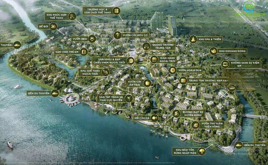 Bán biệt thự đơn lập eco village saigon river mặt sông đẳng cấp quý tộc, giá thương lượng
