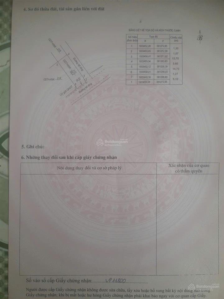 Đất 2 mặt tiền phan đình phùng, bắc lý, đồng hới, 88.4m2, giá chỉ 880tr sẵn sổ