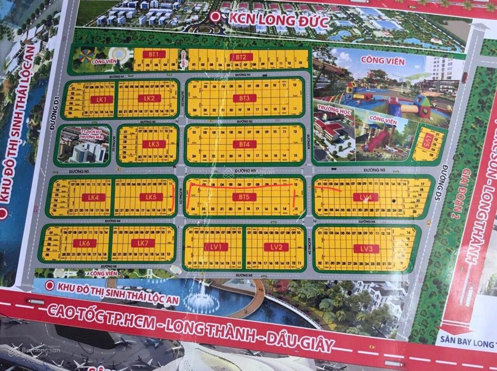 Bán nhanh lô 126m2 giá 1,3 tỷ hướng nam