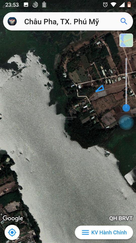 Đất view trực diện hồ châu pha, 2,8 tr/m2