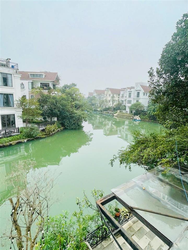 Cho thuê biệt thự vinhomes riverside  view ngã ba sông cực thoáng  nhà đã hoàn thiện có thang máy
