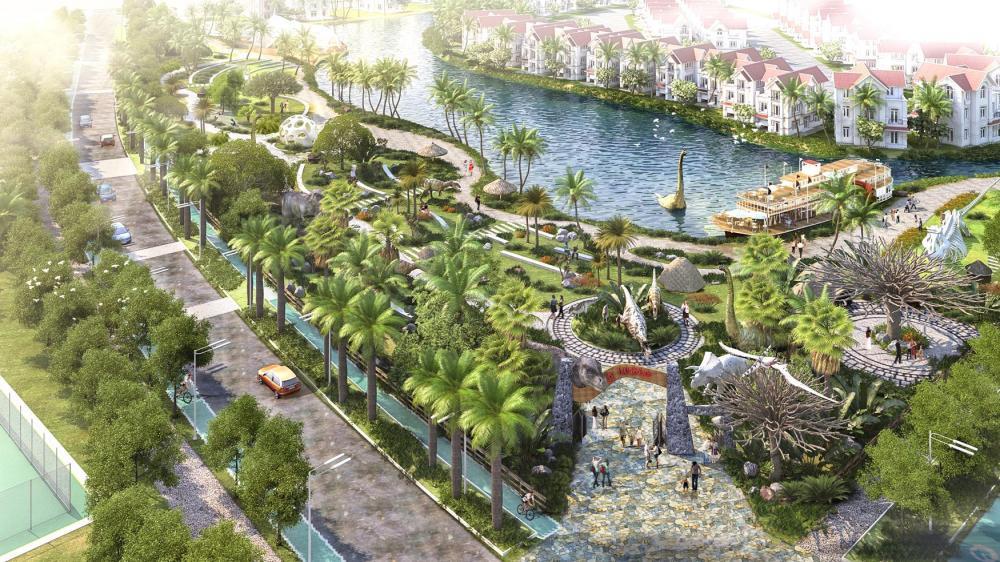 Cho thuê biệt thự đơn lập góc đầu hồi 500m2 hoàn thiện siêu siêu đẹp tại vinhomes riverside