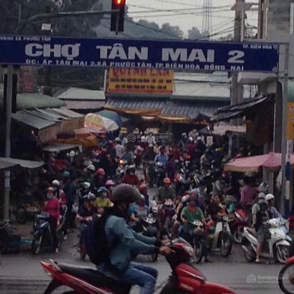 Bán đất thổ cư 100% phường phước tân, tp biên hòa cách chợ 450 m