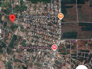 Cần bán 11.000m2 đất phủ hồng 300m2 thổ cư ngay trung tâm xã hòa hội giá 6 tỷ