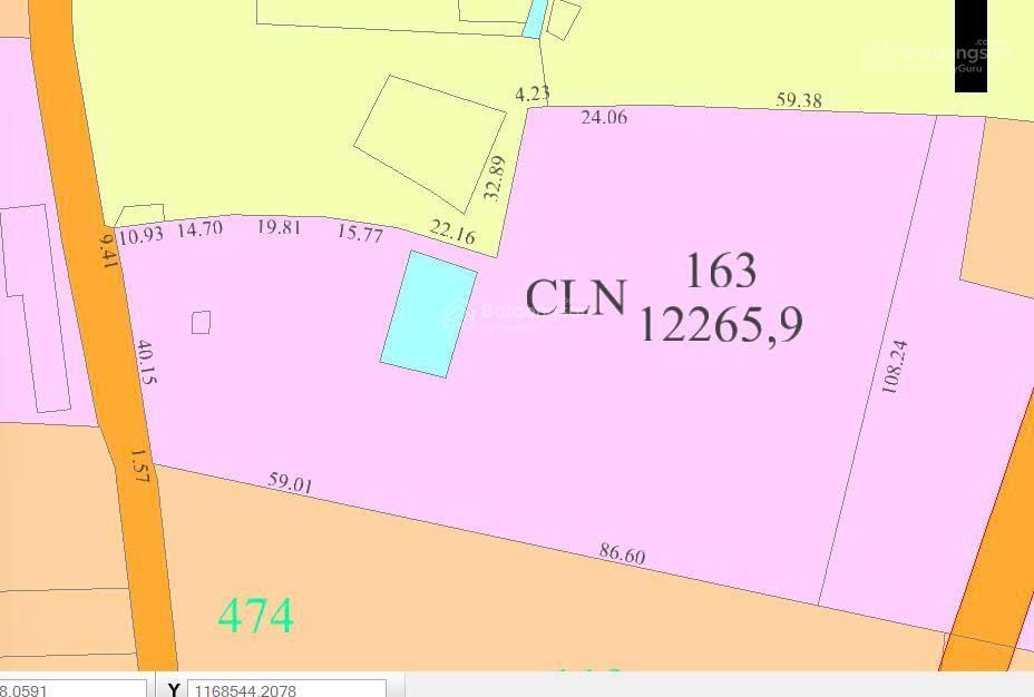 1ha3 đất phủ hồng rộng 51m nở hậu 110m ngay gần nút giao cao tốc long thành  hồ tràm
