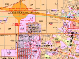 1ha3 đất phủ hồng rộng 51m nở hậu 110m ngay gần nút giao cao tốc long thành  hồ tràm