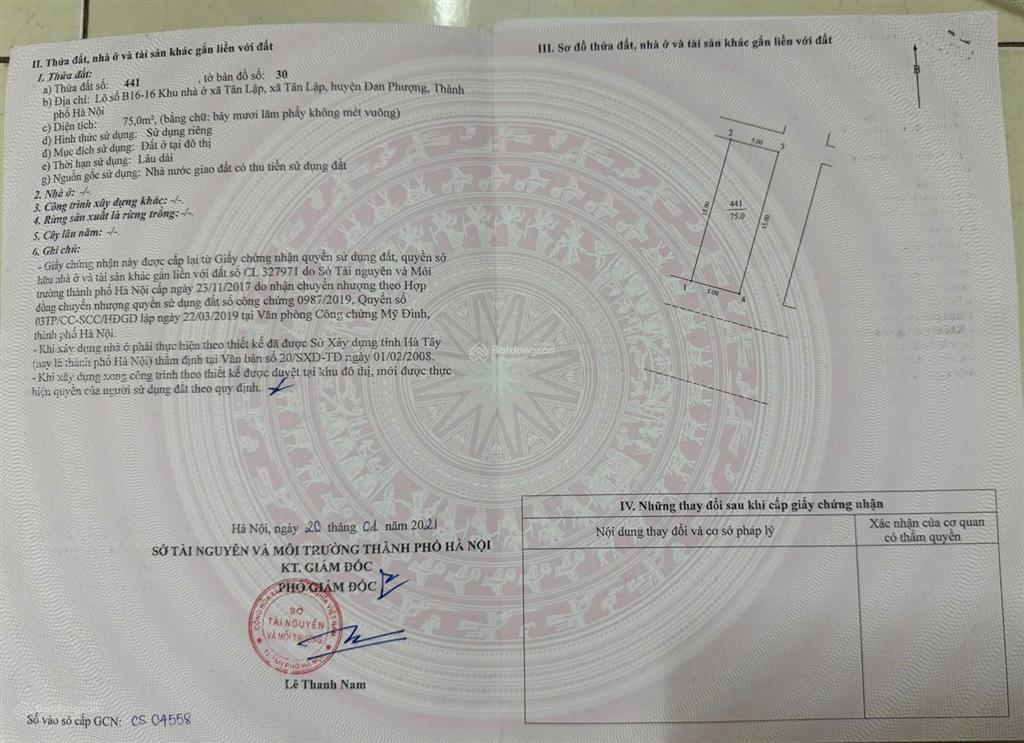 Bán lô góc b1616 siêu đẹp, dự án cienco 5 tân lập, dt 75m2 giá rẻ 12.2 tỷ tl 09841i0997 quang