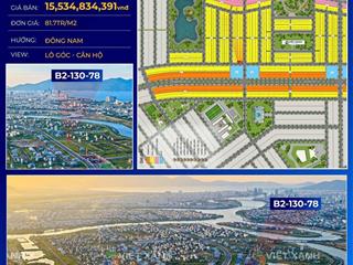 Bán lô góc trục đường thông đức tín và bờ quan 3 giá gốc chưa qua đầu tư diện tích khủng bao thuế