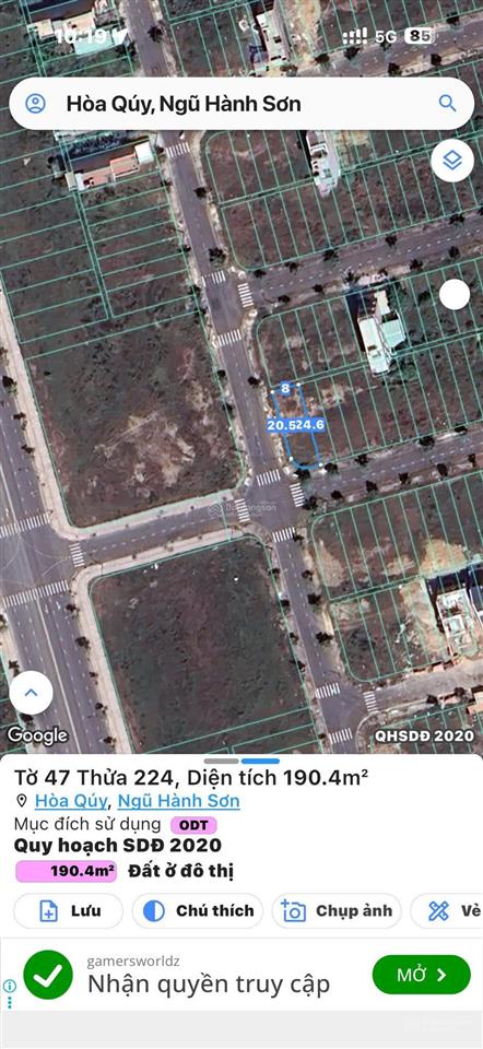 Bán lô góc trục đường thông đức tín và bờ quan 3 giá gốc chưa qua đầu tư diện tích khủng bao thuế