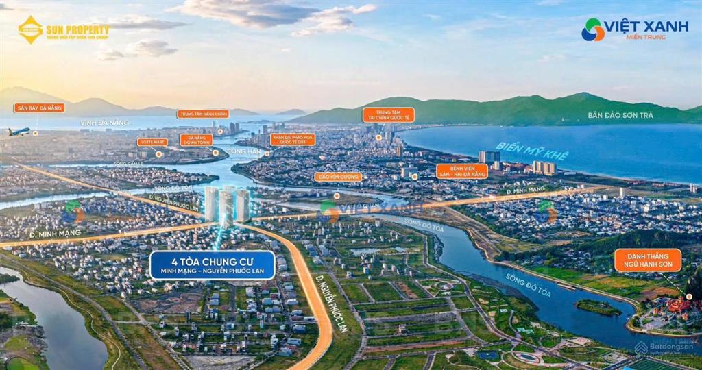 Căn hộ four s tower minh mạng  nhận nhà tt chỉ 70%  chiết khấu đến 20% cho gđ1  cđt sun group