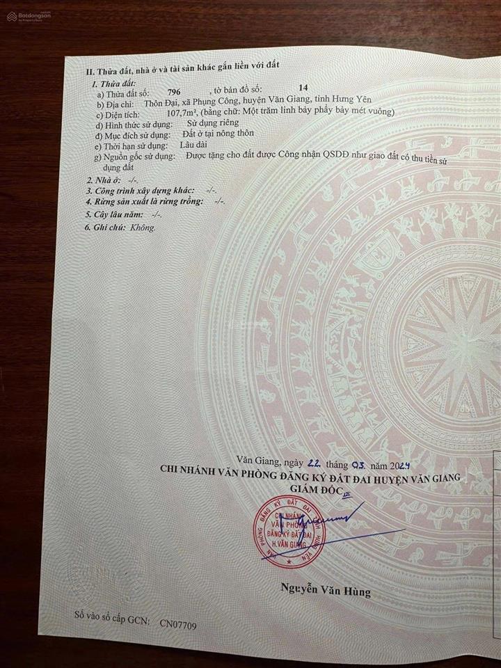 Bán 107.7m2 nở hậu tại làng hoa phụng công