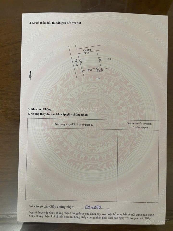 Bán 60,7m lô góc làng hoa phụng công.