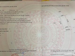 Bán 65,8m đất liên nghĩa văn giang