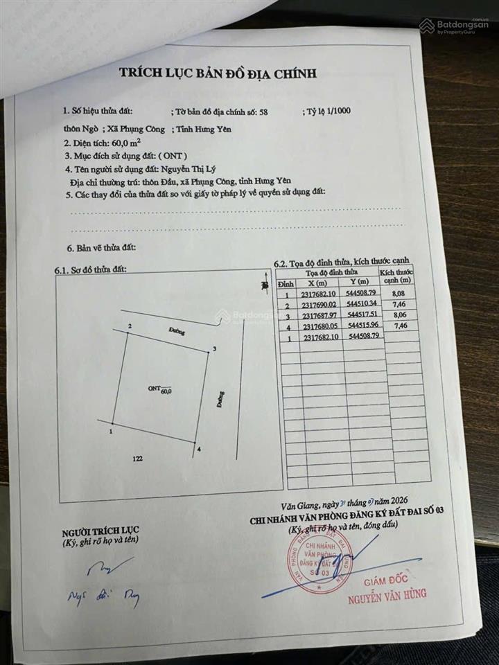 Bán 60m lô góc siêu vip 2 mặt đều ô tô tránh tại phụng công