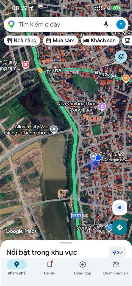 Bán 723m đất full thổ cư siêu vip tại thị trấn văn giang