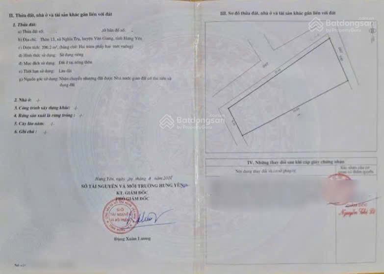Bán 400m2 đất lô góc siêu vip tại văn giang