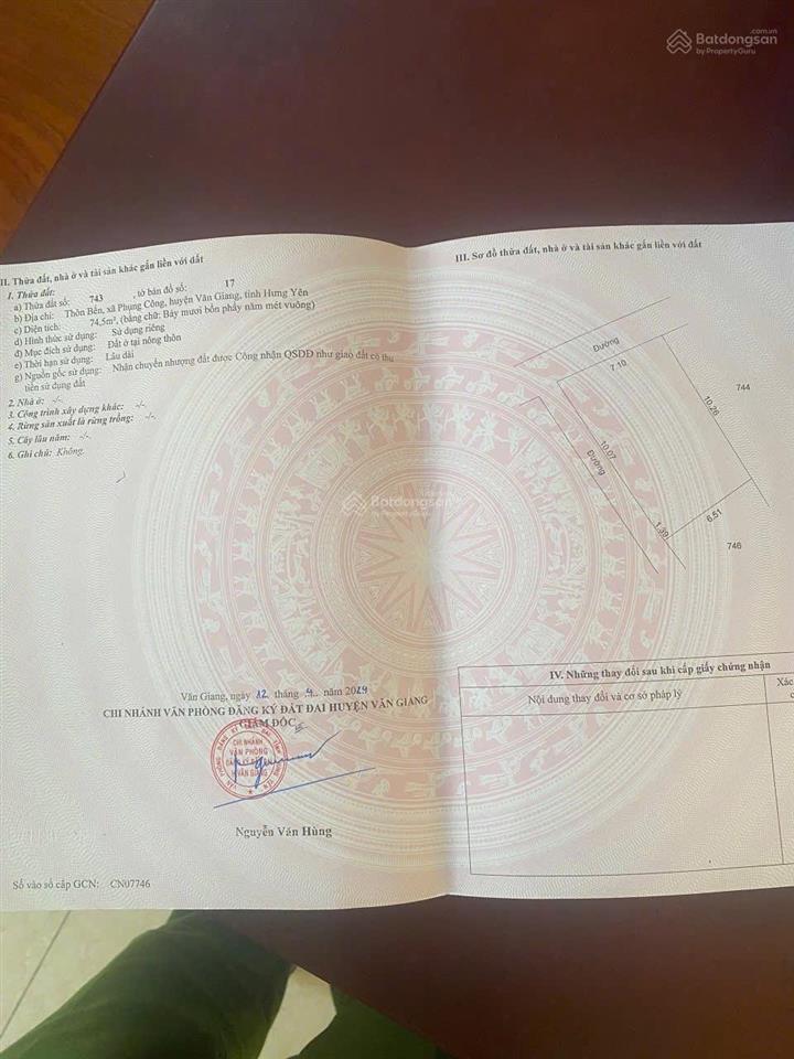 Bán nhanh lô góc 74,5m siêu đẹp tại làng hoa phụng công