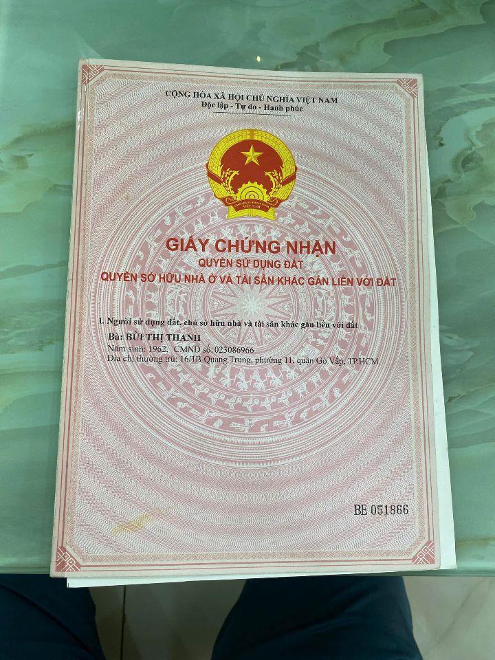 NHÀ 3 TẦNG, VỊ TRÍ MẶT TIỀN KINH DOANH SẦM UẤT BẬC NHẤT QUẬN GÒ VẤP. LH:0345678168.