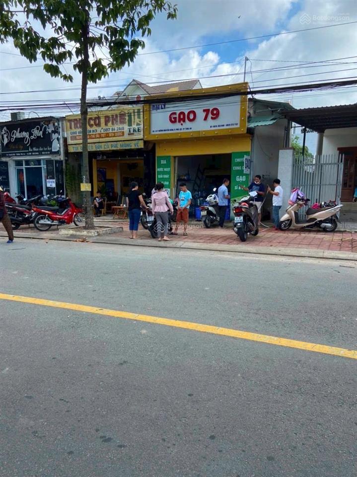 Bán nhà mặt tiền đường kinh doanh lớn nguyễn bình  p. hiệp thành  p.phú lợi , tp hcm