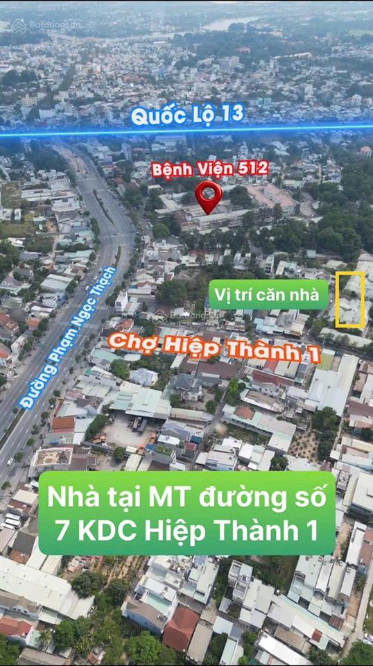Chính chủ bán căn nhà kdc hiệp thành 1 full nội thất giá 2 tỷ 790